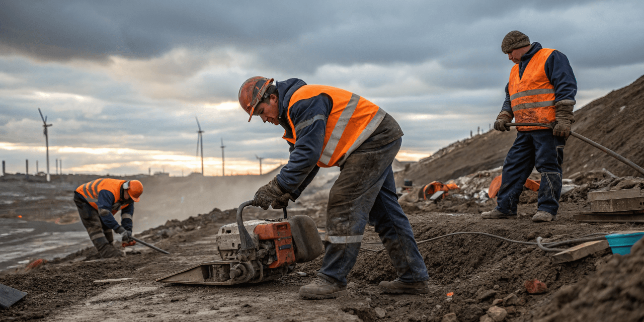 Усиление грунтов: свалки и овраги