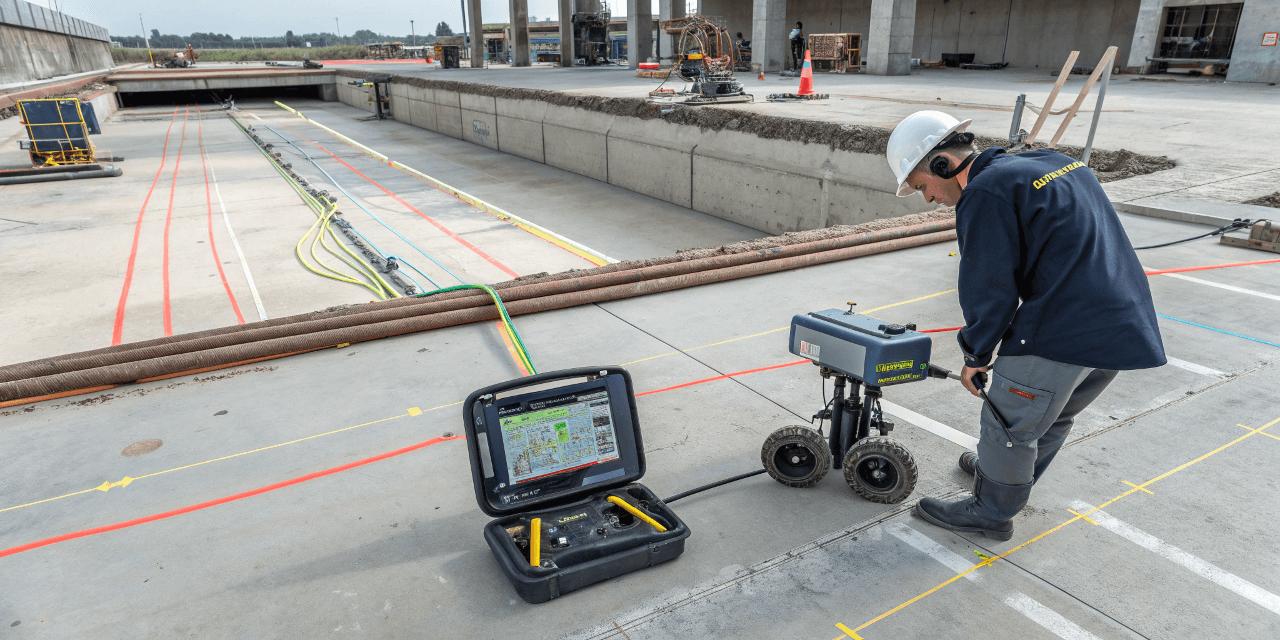 Георадар в строительстве: неразрушающий контроль фундаментов и коммуникаций от Ювикс Групп