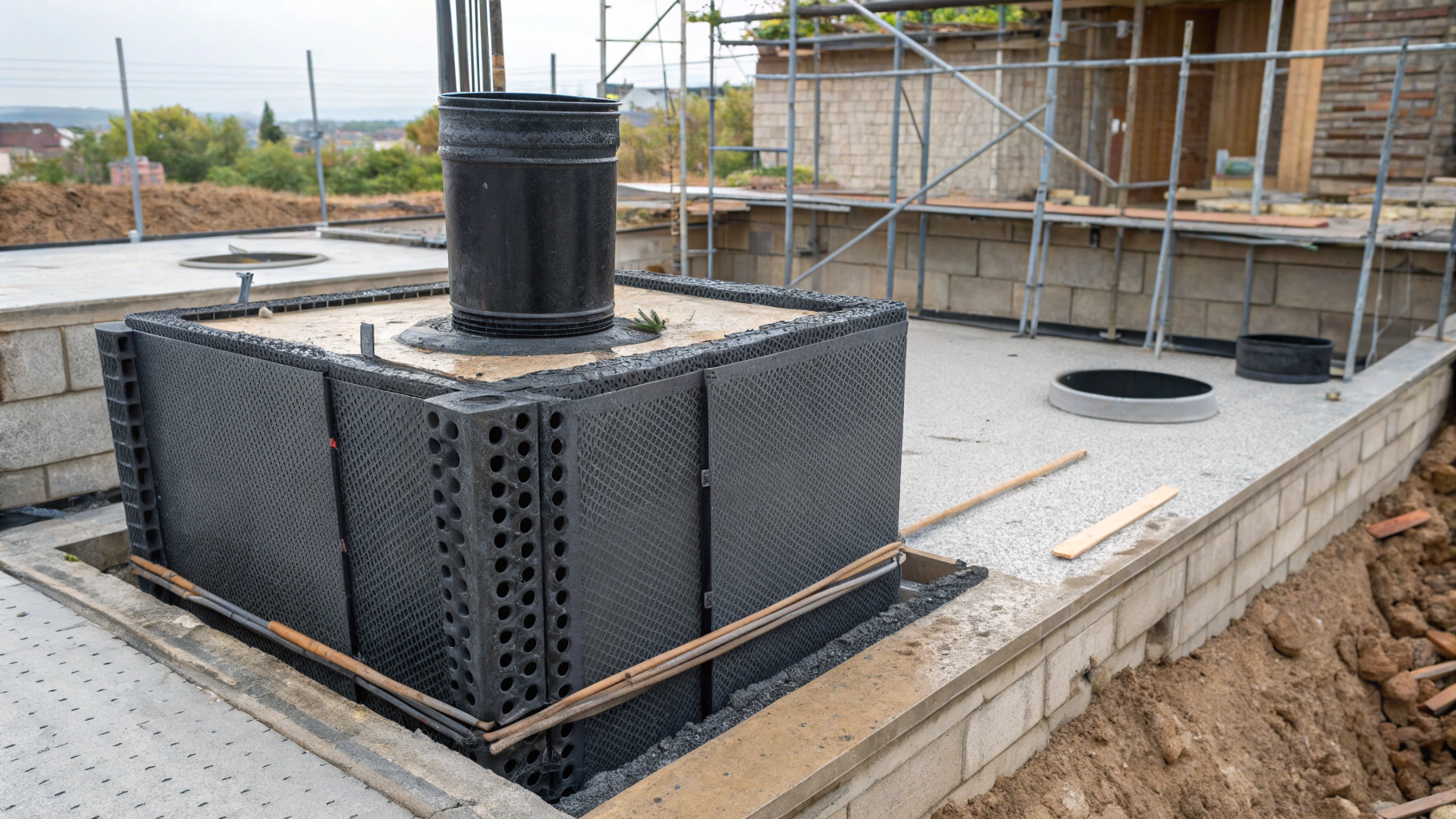 Гидроизоляция вентиляционных шахт: особенности, материалы и технологии